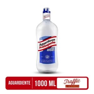 Aguardiente Antioqueño Tapa Azul 1000ml