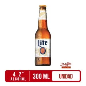 Cerveza Miller Lite Botella 300ml