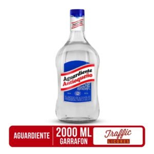 Aguardiente Antioqueño Tapa Azul 2000ml