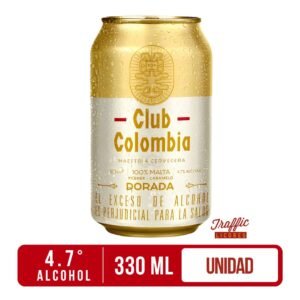 Cerveza Club Colombia Dorada Lata 330ml