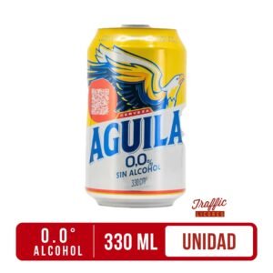 Cerveza Águila Cero Lata 330ml