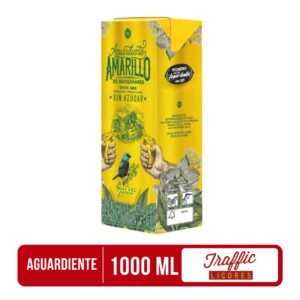 Aguardiente Manzanares Amarillo Tetrapack 1000ml